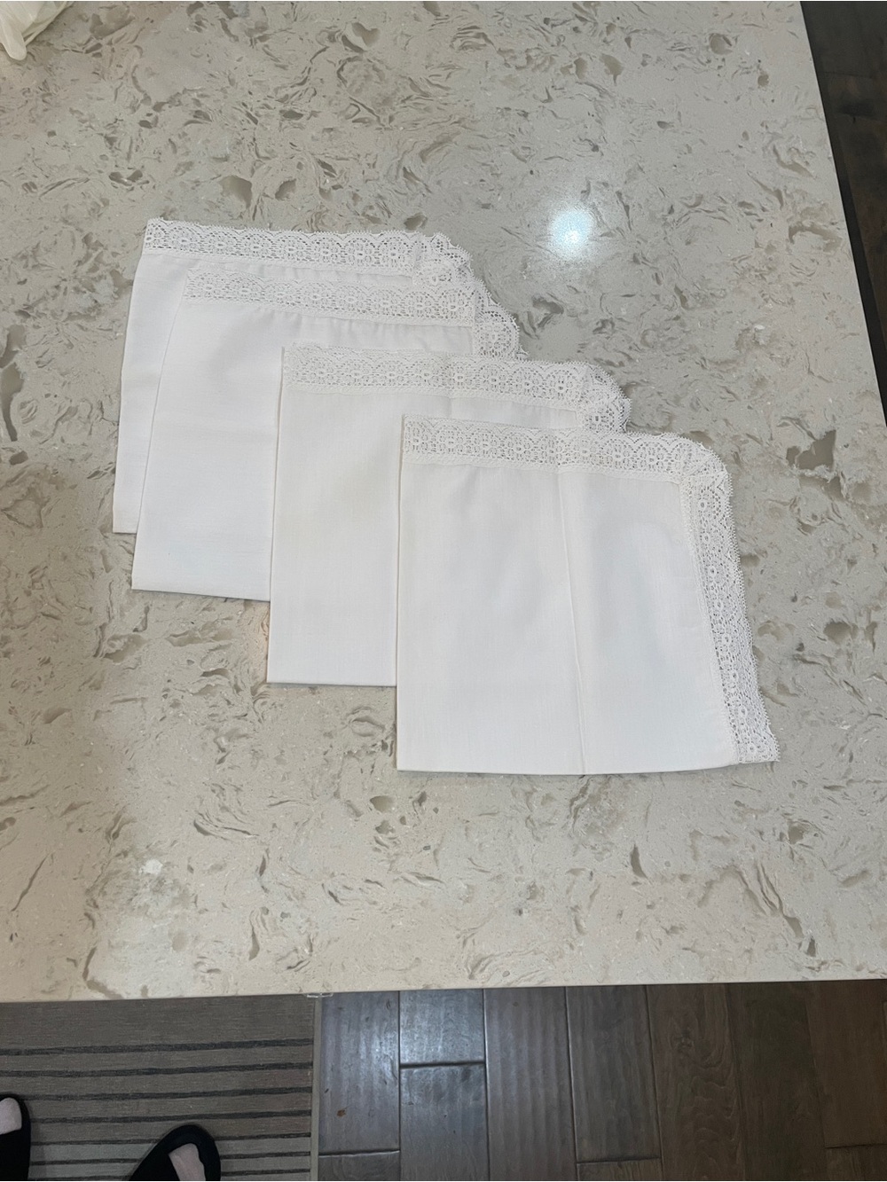 Vintage lace napkins